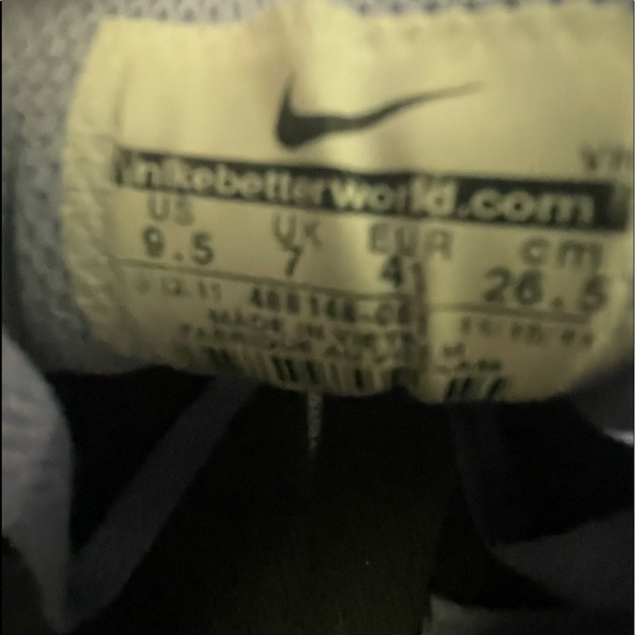 COPY - AUTHENTIC NIKE REVOLUTION 2 BLACK SNEAKER SIZE 9.5 ! - Picture 7 of 7